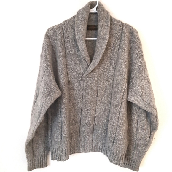 Eddie Bauer Other - Eddie Bauer Gray Wool Sweater